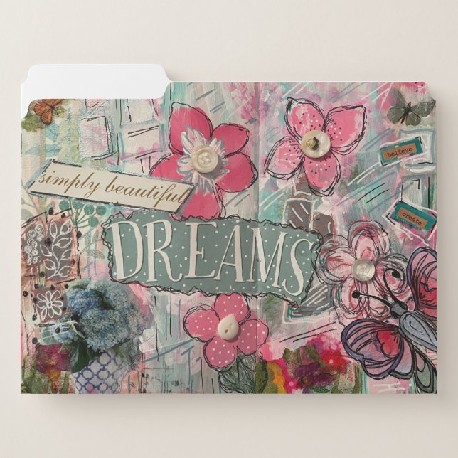 Simply Beautiful Dreams File Folder (Front Left)