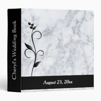 Simply Beautiful Marble Wedding Binder