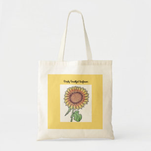Simply Beautiful Sunflower Tote Bag