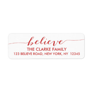 Simply Believe Red Label