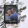Simply Better Together Script Full Photo | White Save The Date