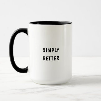 Simply Better two tone Coffee Mug