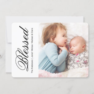 Simply Blessed - Holiday Card