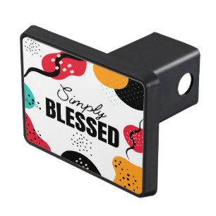 Simply Blessed Trailer Hitch Cover