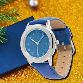 simply blue - your monogram watch
