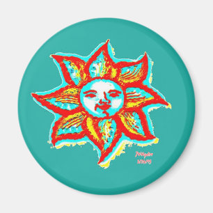 Simply Bright Sun Magnet