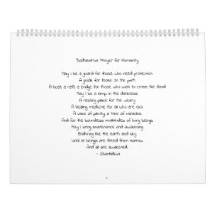 Simply Buddha Calendar