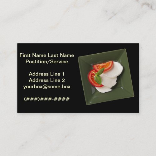 Simply Catering Business Card