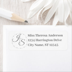 Simply Catholic Wedding Label