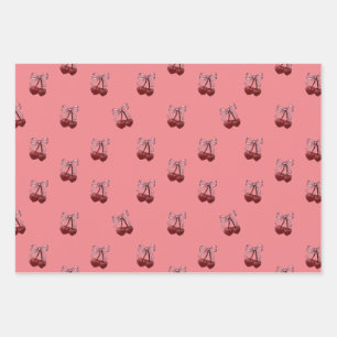 simply Cherries Wrapping Paper Sheets