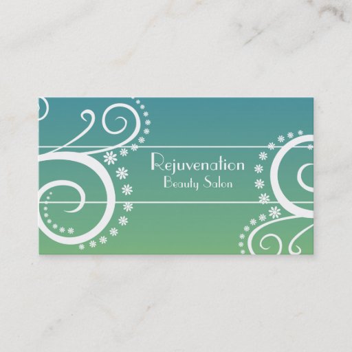 Customizable Simply Chic Business Cards
