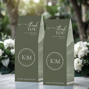 Simply Chic Landscape Wedding Moss Green ID1046 Roasted Coffee