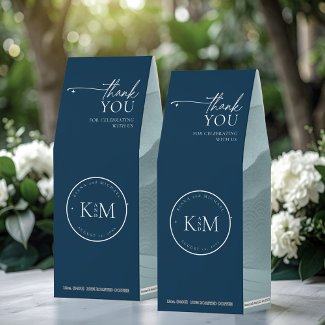 Simply Chic Landscape Wedding Teal Blue ID1046