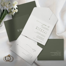 Simply Chic Wedding Moss/White ID1046