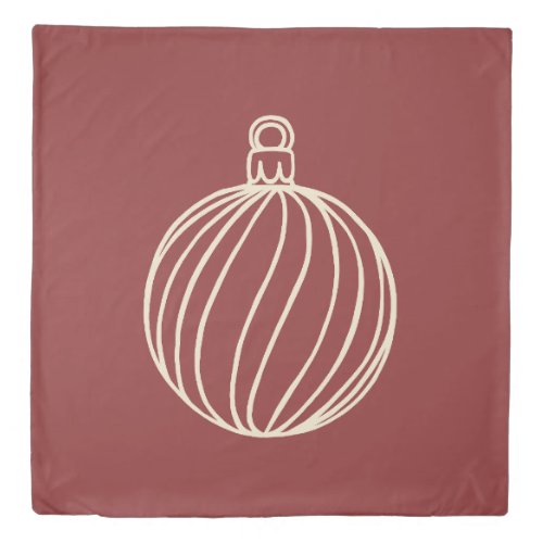 Simply Christmas Collection _ Bauble Duvet Cover