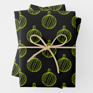 Simply Christmas Collection - Bauble Wrapping Paper Sheets