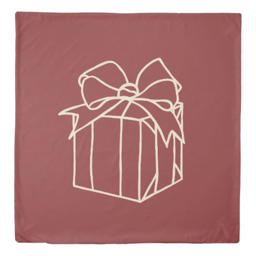 Simply Christmas Collection _ Present Duvet Cover