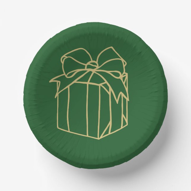 Simply Christmas Collection - Present Paper Bowls (Front)