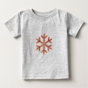 Simply Christmas Collection - Snowflake Baby T-Shirt
