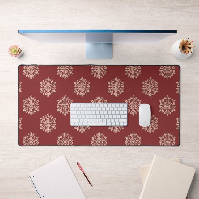 Simply Christmas Collection - Snowflake Desk Mat (Office 1)