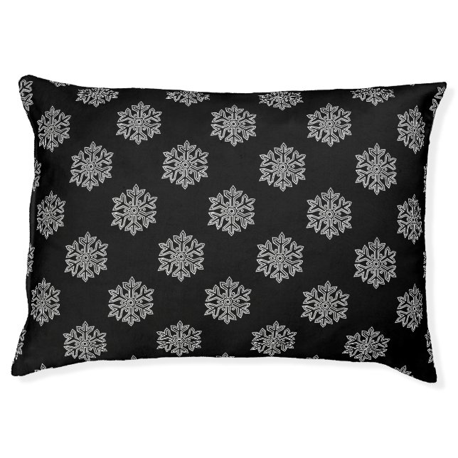 Simply Christmas Collection - Snowflake Pet Bed (Front)
