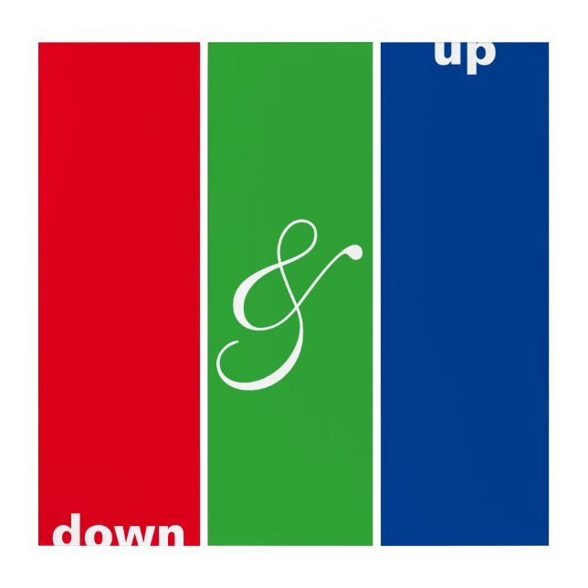 Simply Colors & your ideas: up & down Triptych (Front)