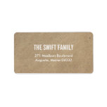Simply Crafted Address Labels<br><div class="desc">Add a finishing touch to your holiday mails with our chic and modern holiday address labels. Matching holiday party invitations,  holiday gift labels,  and more are available at berryberrysweet.com</div>