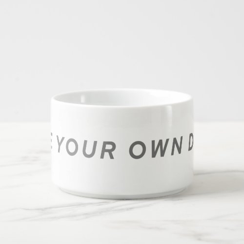 Simply - Create Your Own  Bowl