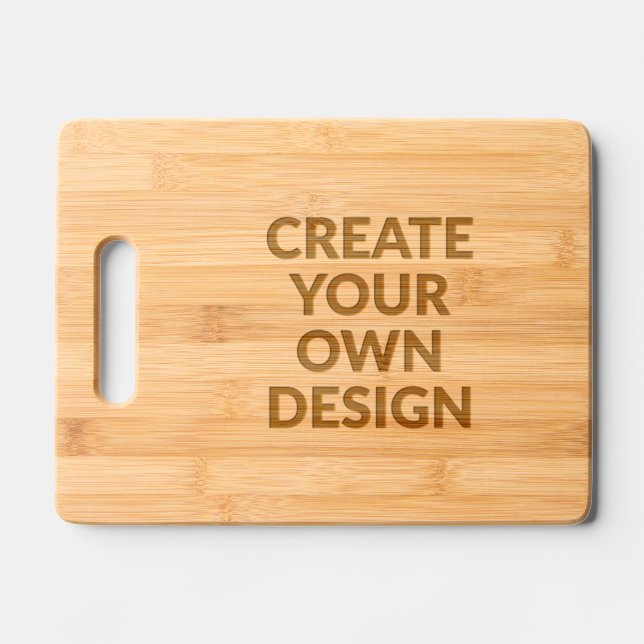 Simply - Create Your Own  Engraved Cutting Board (Front)