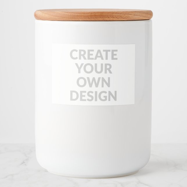 Simply - Create Your Own  Food Label (Front)