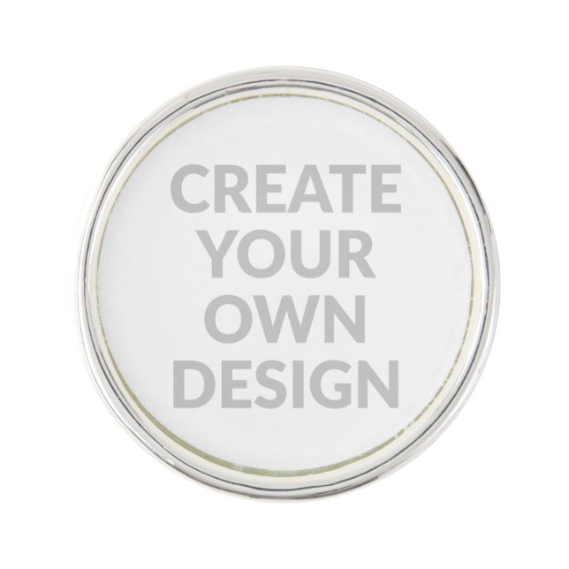Simply - Create Your Own  Lapel Pin (Front)