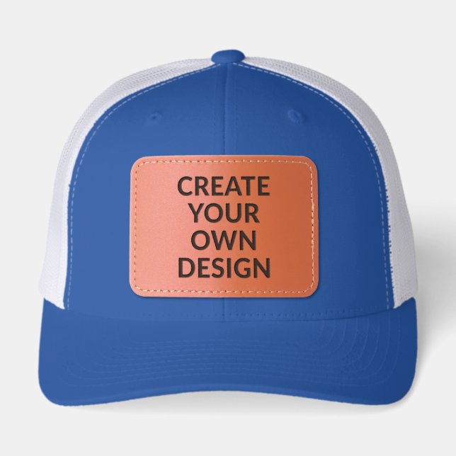 Simply - Create Your Own Leather Patch Hat (Front)