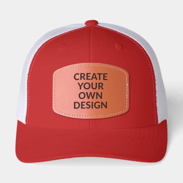 Simply - Create Your Own Leather Patch Hat (Front)