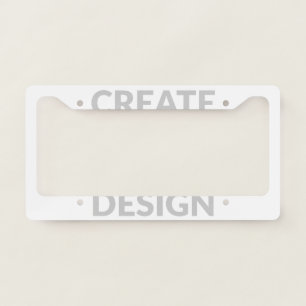 Simply - Create Your Own License Plate Frame