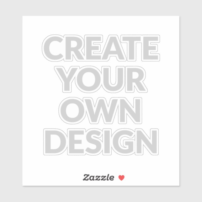 Simply - Create Your Own  Sticker (Sheet)