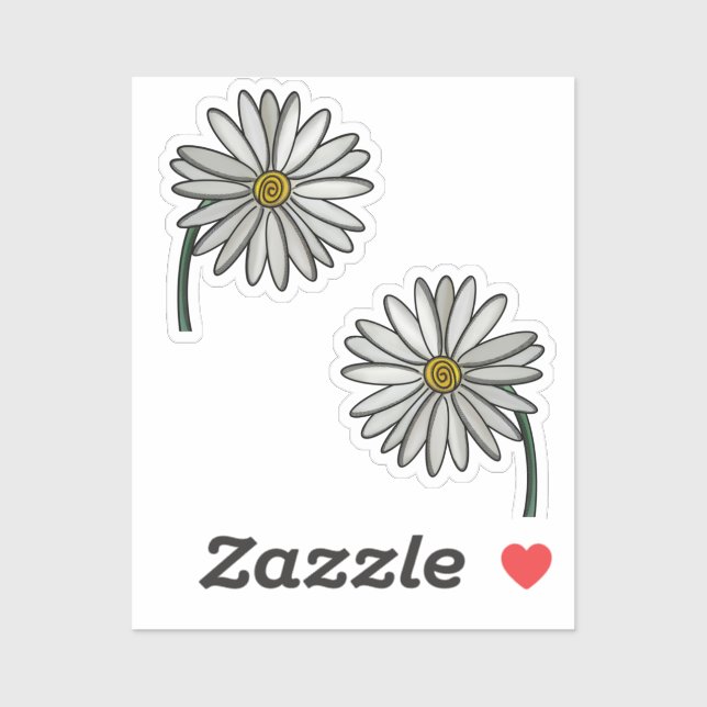 Simply Daisies  Sticker (Sheet)