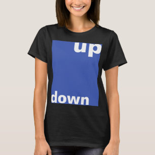Simply design "rectangle blue up down" + your idea T-Shirt