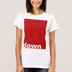 Simply design "rectangle red down" + your ideas T-Shirt