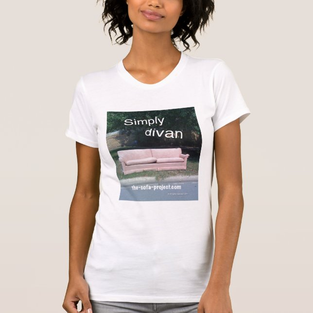 Simply divan basic women's t-shirt (Front)