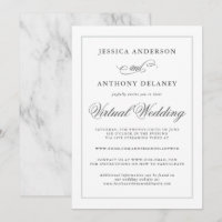 Simply Elegant Affair Virtual Wedding