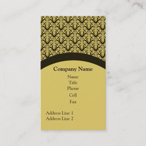 Simply Elegant Business Card, Beige