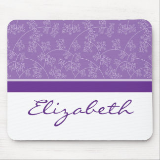 Simply Elegant Designer Custom Lilac Mousepad
