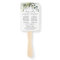 Simply Elegant Eucalyptus Wedding Program