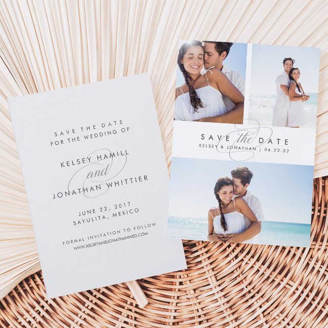 Simply Elegant Multi Photo Save the Date (Creator Uploaded)