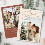 Simply Elegant Stylish 5 PHOTO Christmas Greeting Holiday Card<br><div class="desc">Simply Elegant Stylish PHOTO Christmas Greeting Holiday Card.
 
Surprise and bring joy to your close ones and make the celebration unforgettable.

 For further customization,  please click the "customize further" link and use our design tool to modify this template.</div>