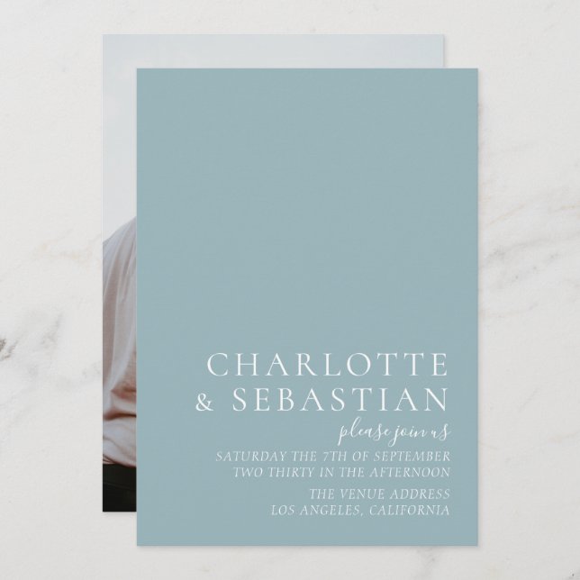 Simply Elegant Wedding (Front/Back)