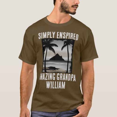 Simply Enspired Amazing Grandpa Customizable T_Shirt
