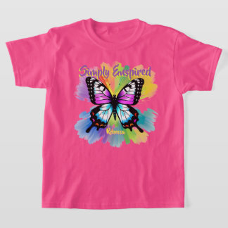 Simply Enspired Butterfly Girls T-Shirt
