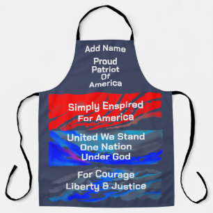 Simply Enspired For America Unisex Apron