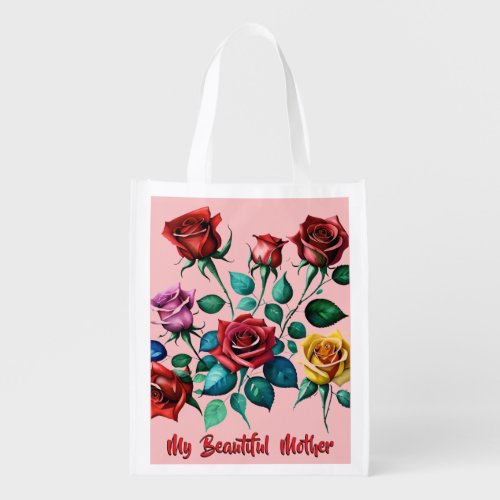 Simply Enspired "My Beautiful Mother" Reusable Grocery Bag